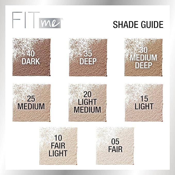 Maybelline Fit Me Loose Setting Powder, Face Powder and Finishing Makeup, Medium, 1 Count