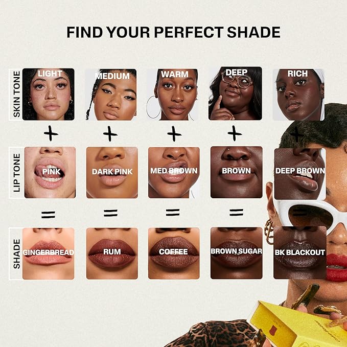 Pound Cake Cake Batter Liquid Lipstick – Long-Lasting, Semi-Matte Liquid Lipstick – Hydrating, High-Pigment Lip Stain with Avocado Oil – Shades for All Skin Tones – 0.13 oz, (Coffee)