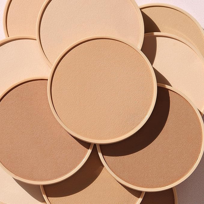 Wander Beauty Wanderlust Powder Foundation - Golden Rich - Blurs & Evens Skin Tone - Perfects & Hydrates With Hyaluronic Acid, Aloe, Honeysuckle, & Vitamin E - Lightweight, Buildable Coverage -0.31 oz