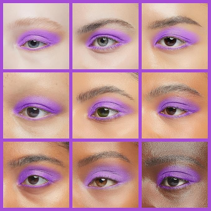 IS'MINE Single Purple Matte Eyeshadow Powder Palette High Pigment, Longwear, Intense Color Best Purple Eyeshadow (0.1 Ounce)