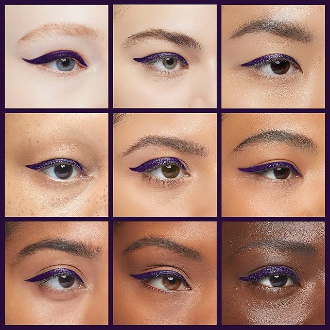 Almay All-Day Eyeliner Pencil, Hypoallergenic, Cruelty-Free, Smudge-Proof, Ophthalmologist Tested, Stocking Stuffer for Women, Black Amethyst, 0.01 oz