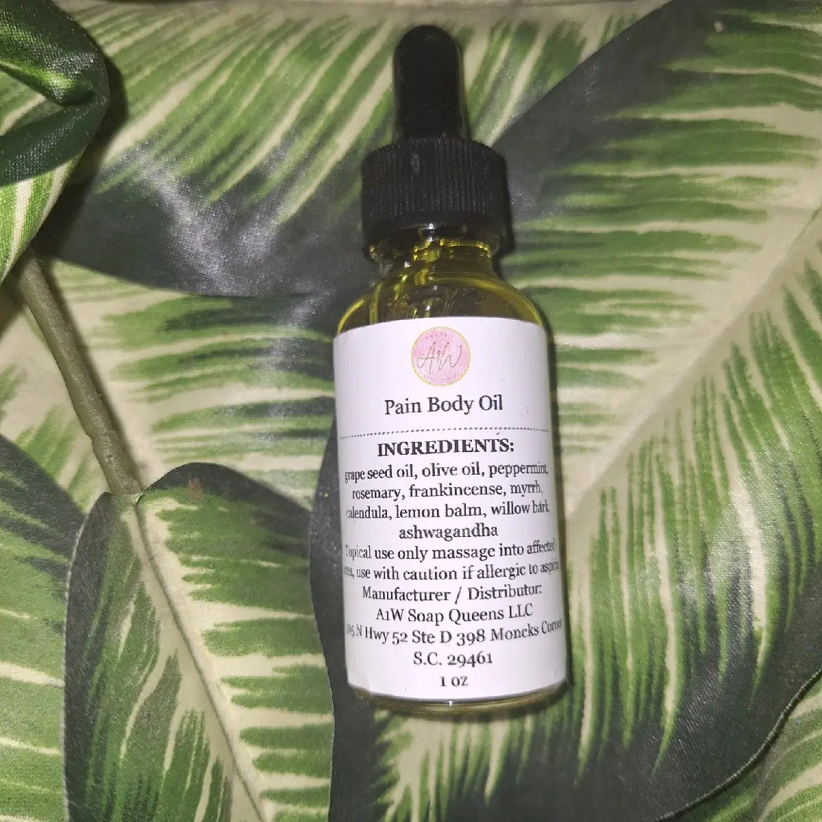 Therapeutic Pain Relief Body Oil